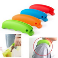 Silicone shopping bag grip handle